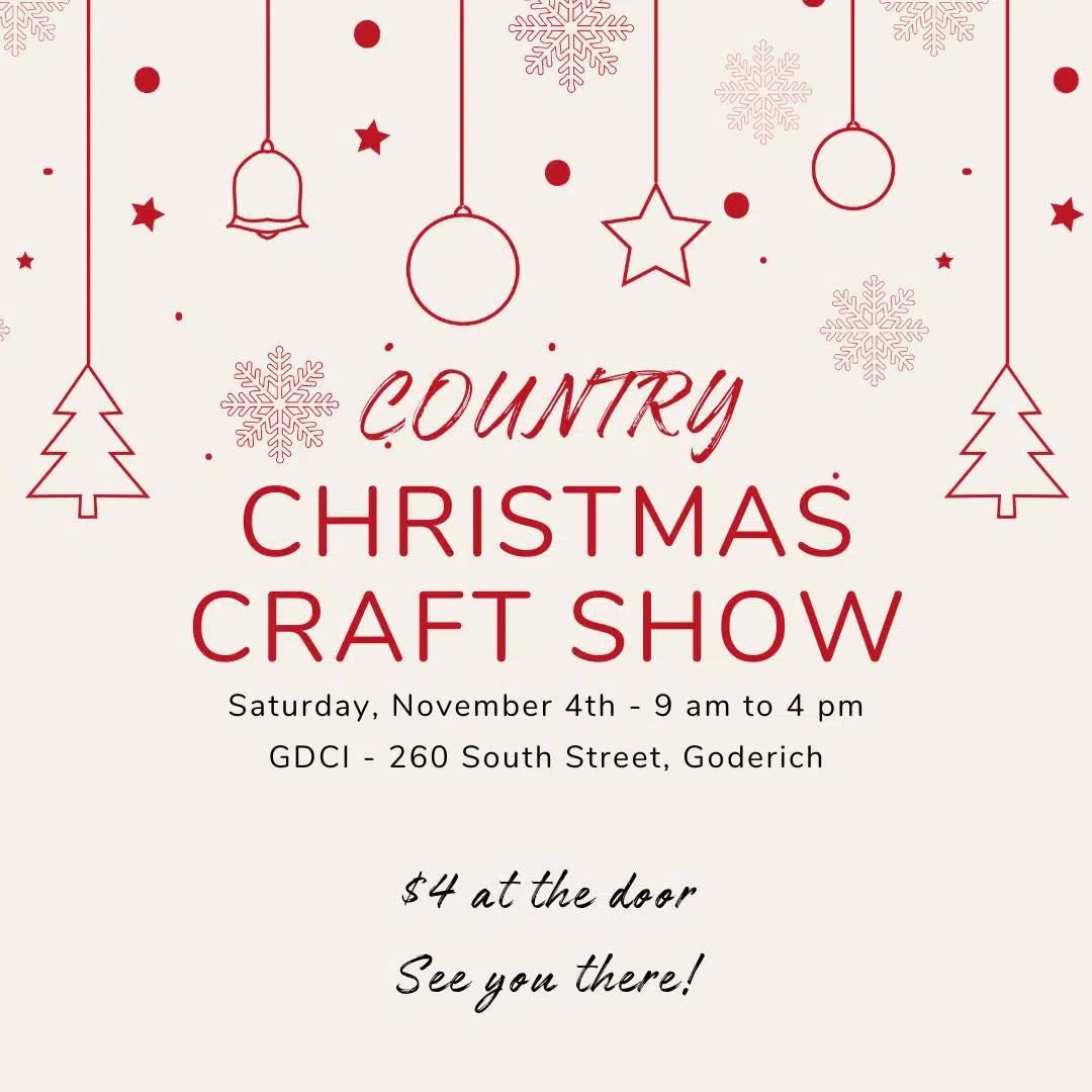 Christmas Craft Show Returns To Goderich High School