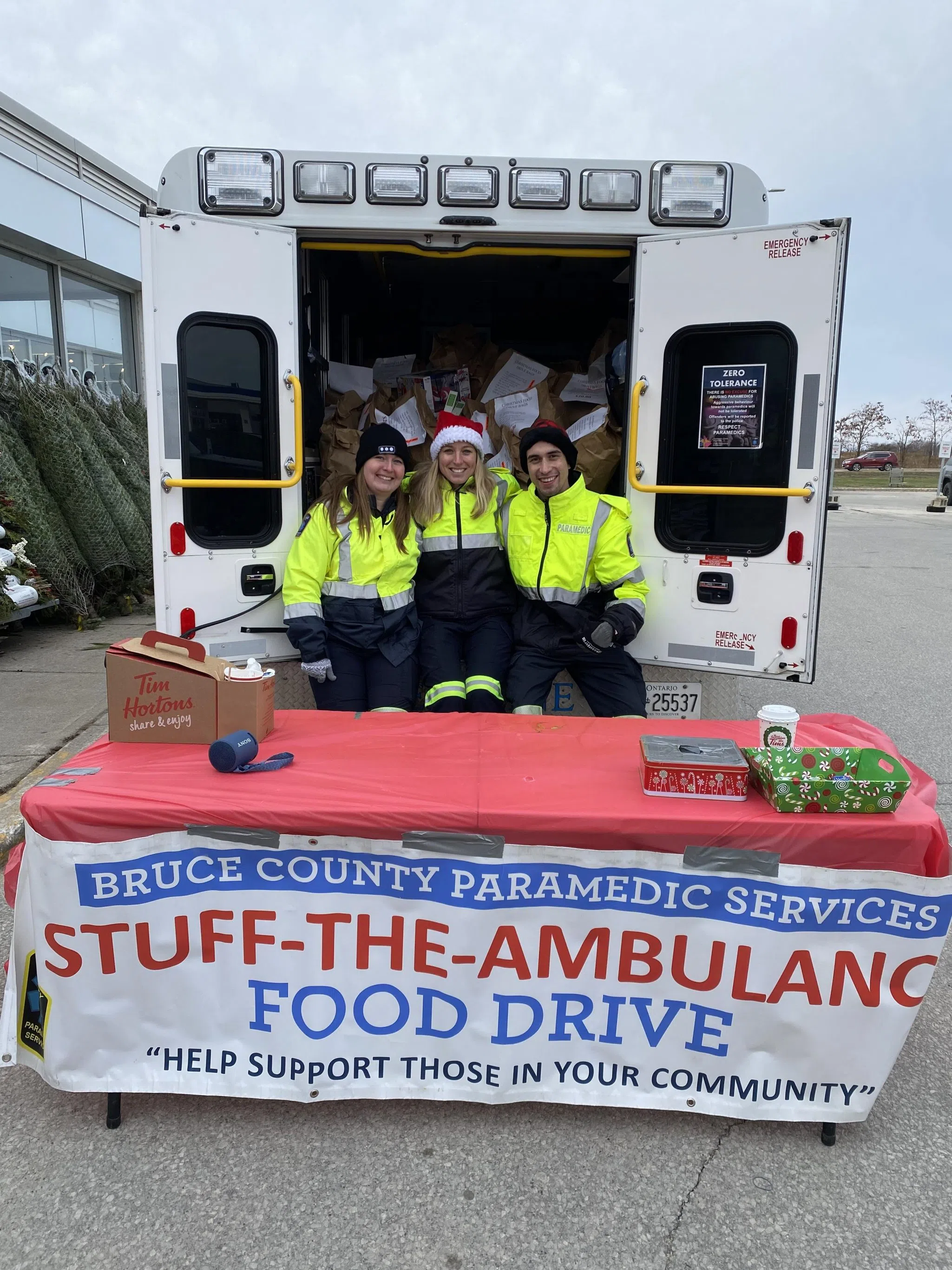 Bruce County Paramedics To Hold Annual Stuff-The-Ambulance Event