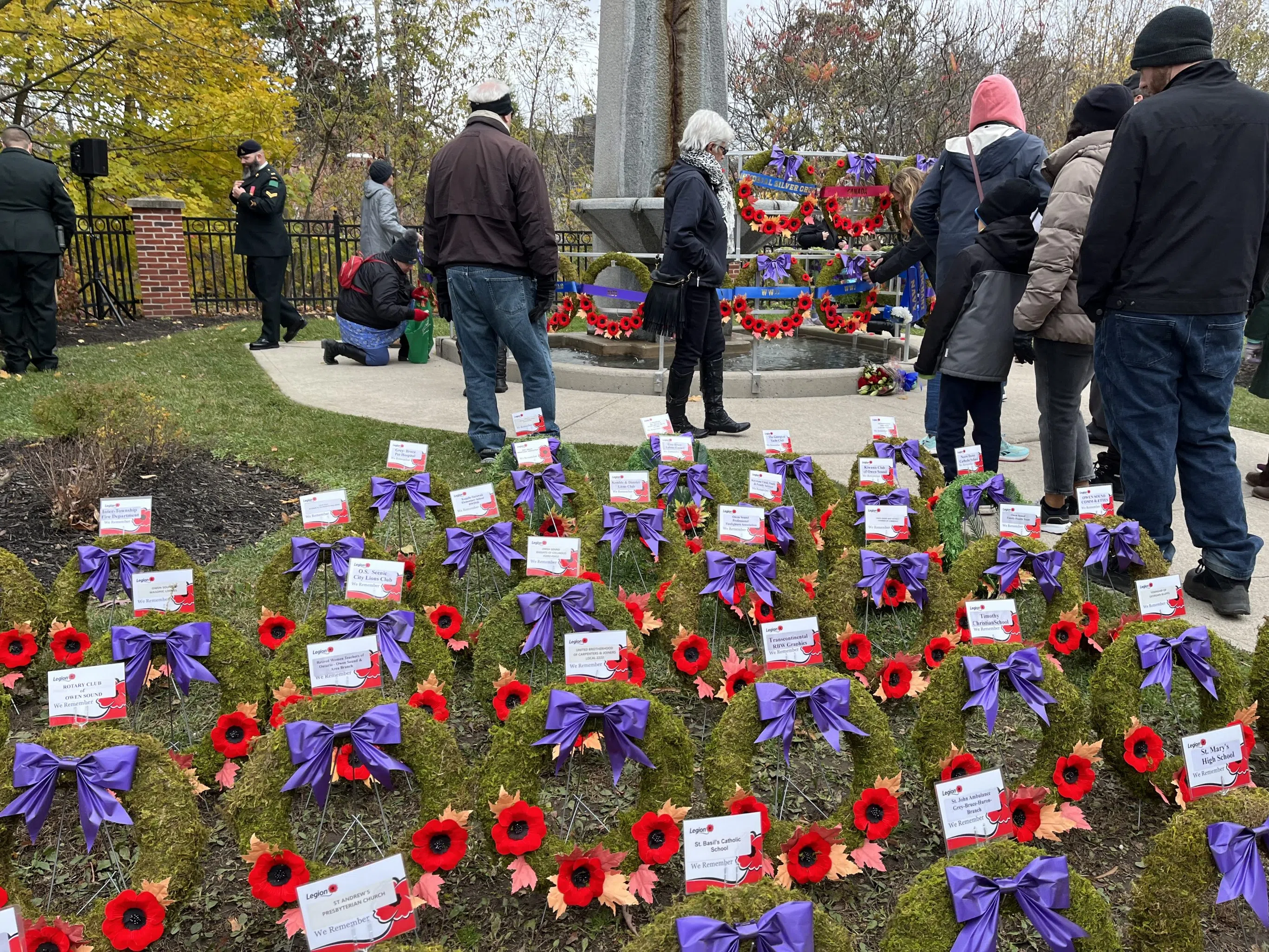 Grey Bruce Marks Remembrance Day