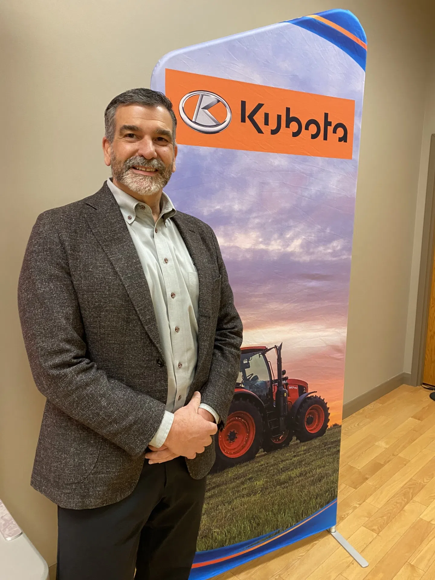 Kubota Canada Community Hero Award To Roberts Farm Equipment. Interview with Andrew Marshall of Kubota Canada
