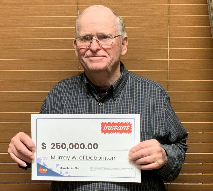 Dobbinton Resident Wins $250K On Scratch Ticket
