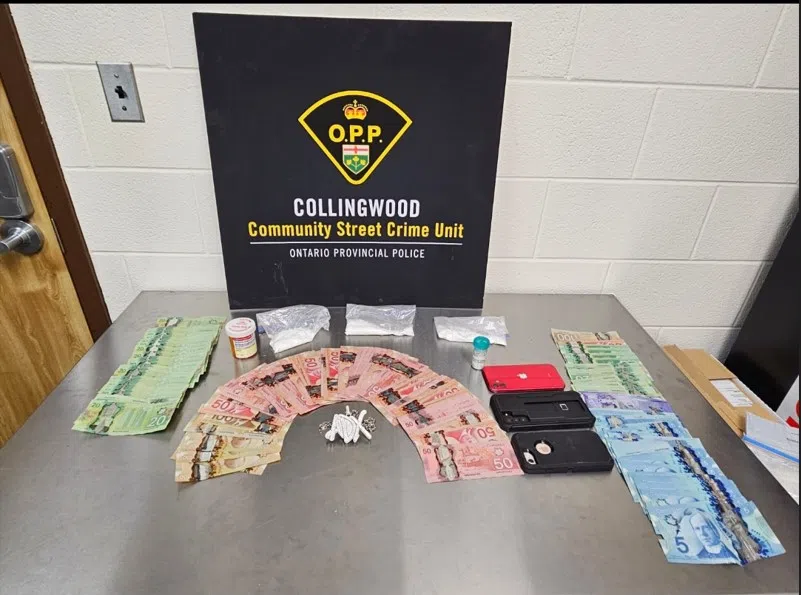 OPP Seize Drugs & Cash In Collingwood