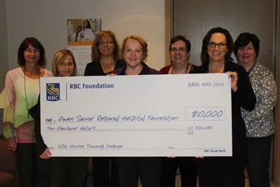 RBC Announces $10,000 Donation in Support of GBHS Nurses