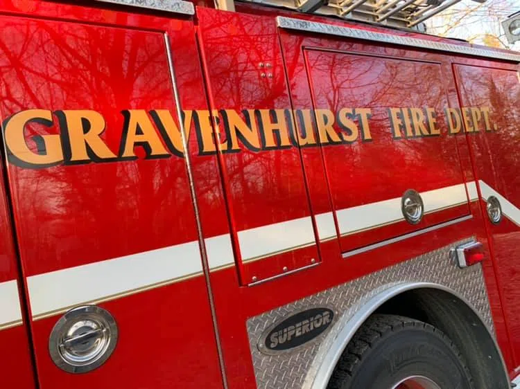 Large Brush Fires In Gravenhurst