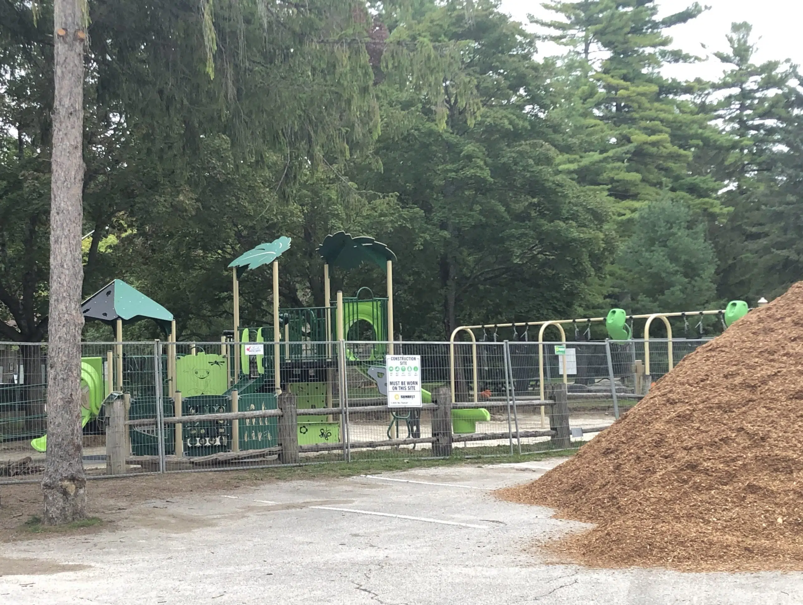 New "Tot Lot" At Harrison Park Expected To Be Complete Next Week