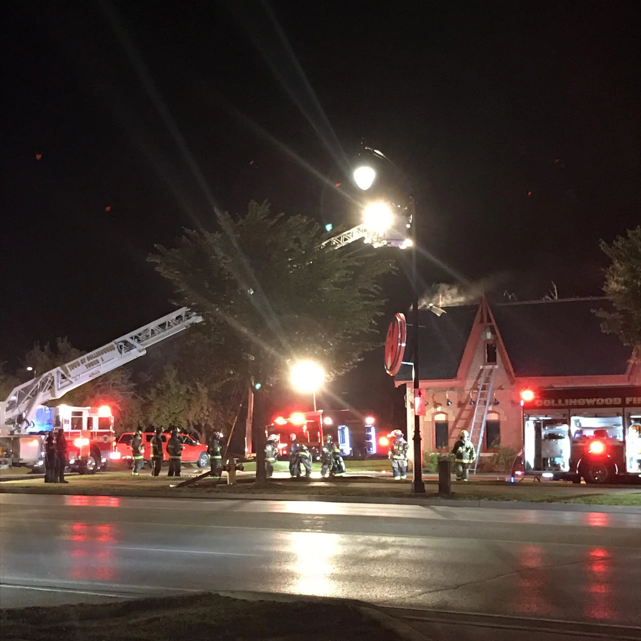 No One Injured Following Fire At Former Collingwood PIE Restaurant