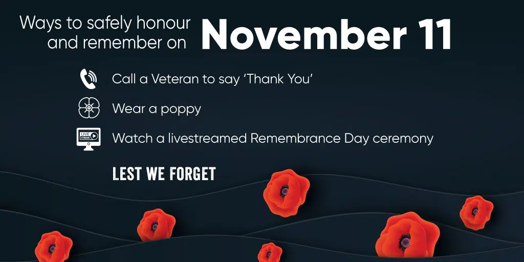 Where To Watch Remembrance Day Ceremonies In The Region
