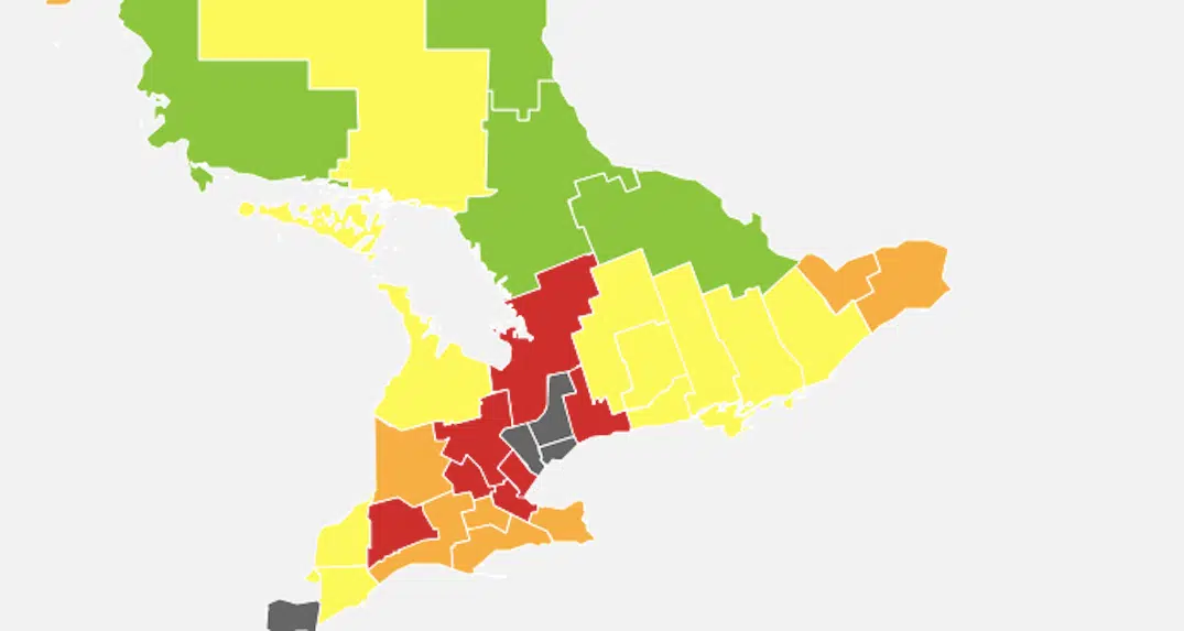 OHL Realignment By COVID Color