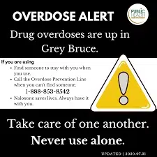 Five Overdoses In Grey Bruce This Week, Two Of Them Fatal