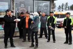 A & W Bracebridge Makes $7,662 Donation To Manna Food Bank