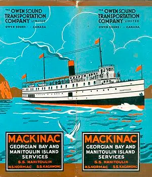 Owen Sound Transportation Company Turns 100