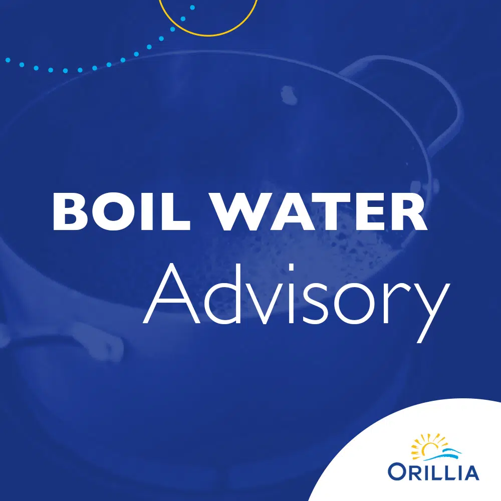 Boil Water Advisory For Portion of Victoria Crescent in Orillia