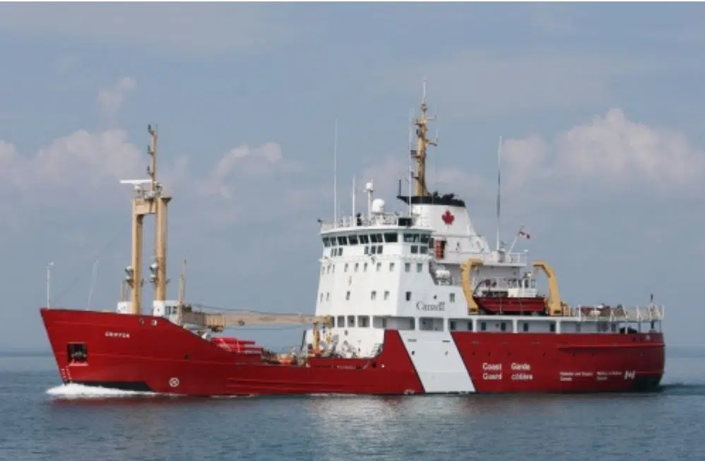 Ice Breaker En Route to Midland Bay