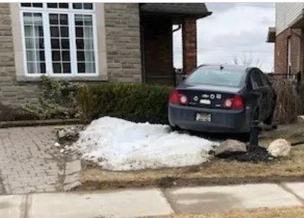 Charges Laid After Car Crashes Between Two Houses in Orangeville