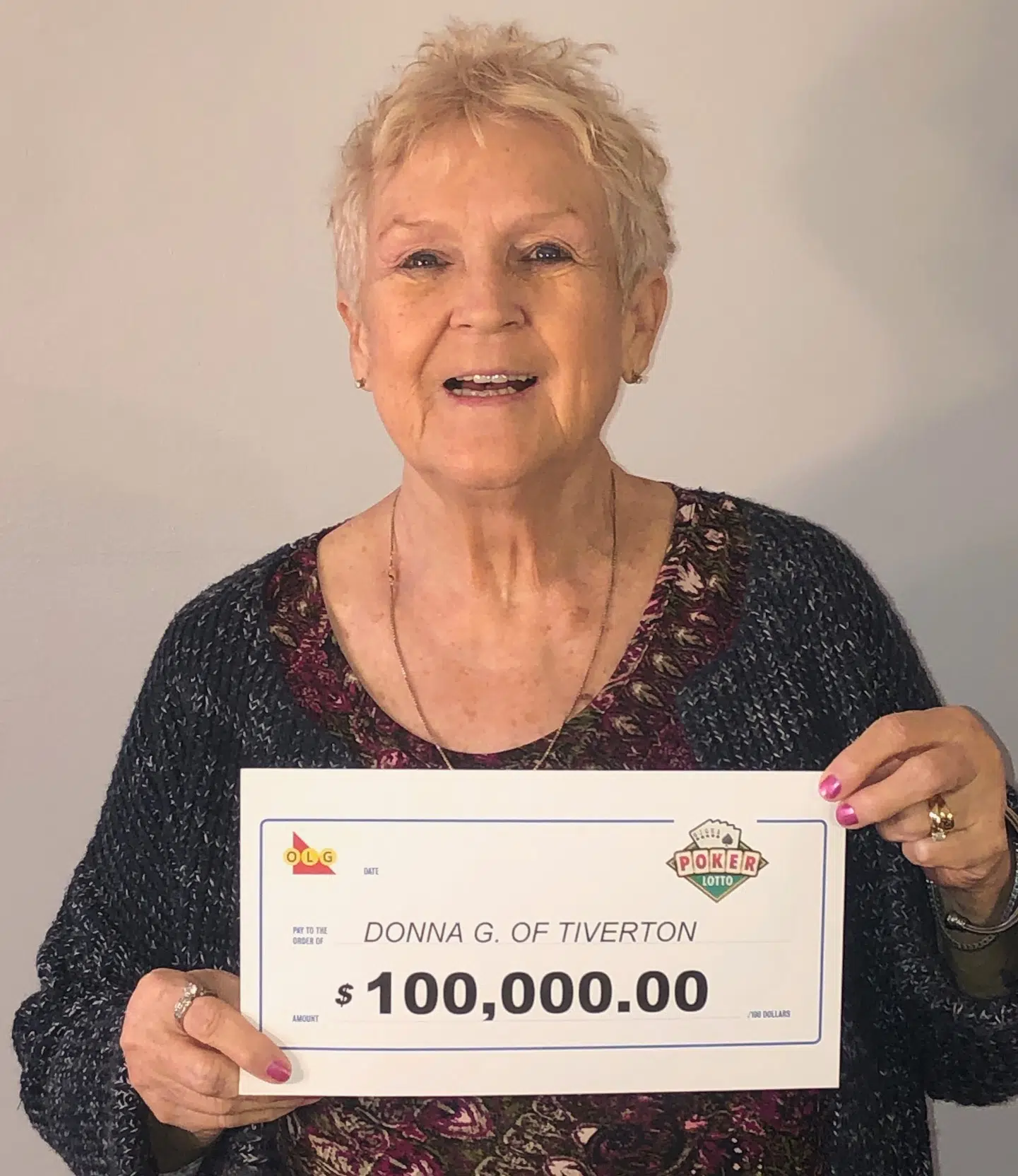 Tiverton Woman Wins $100K On Poker Lotto Game
