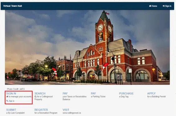 Collingwood Launches Virtual Town Hall