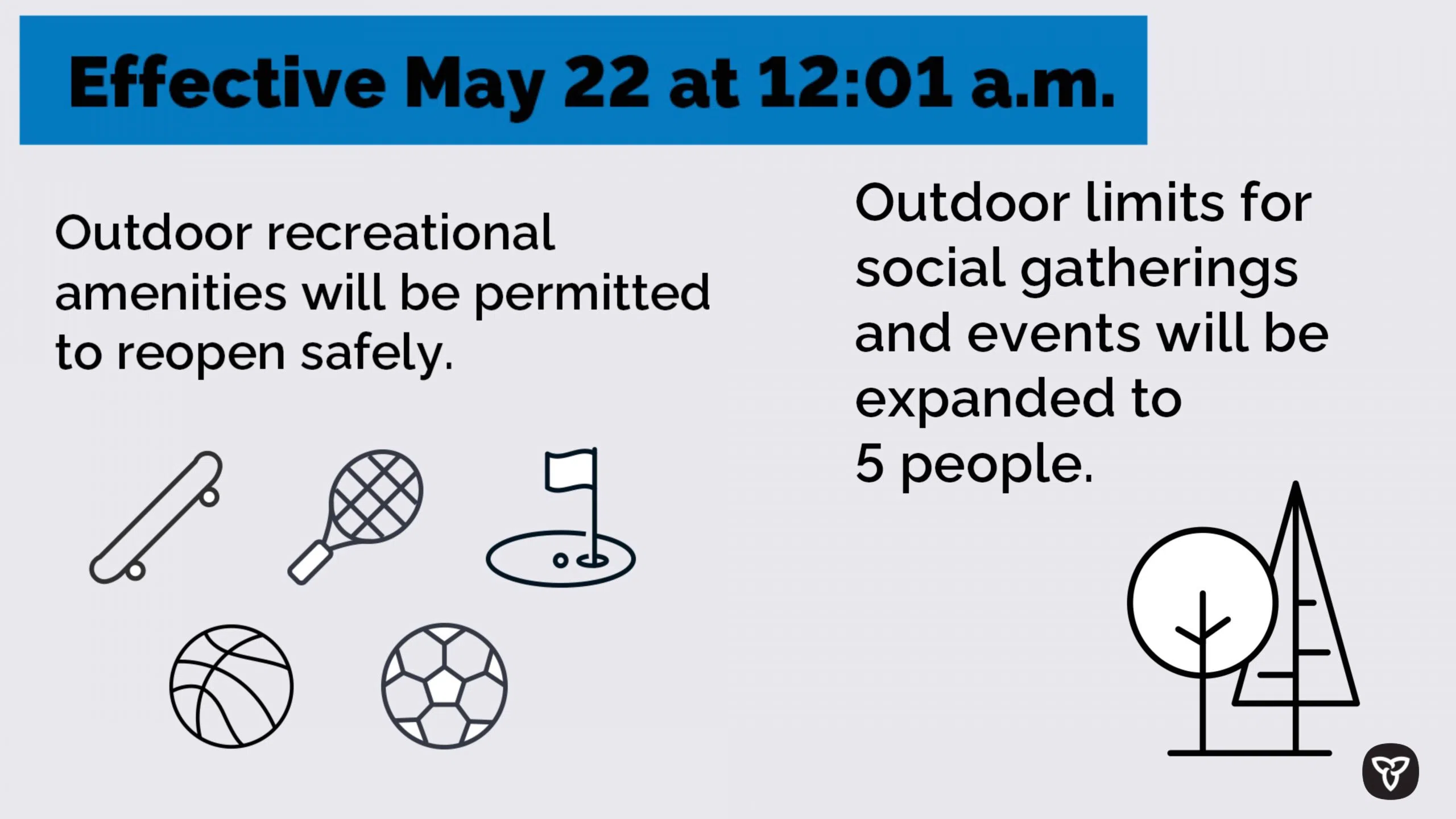 Some Town Facilities and Areas Are Reopening In Muskoka Saturday