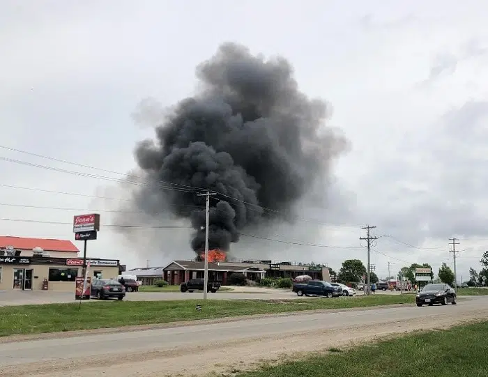 UPDATE: No Injuries In Fire At Sutton Park Inn In Kincardine