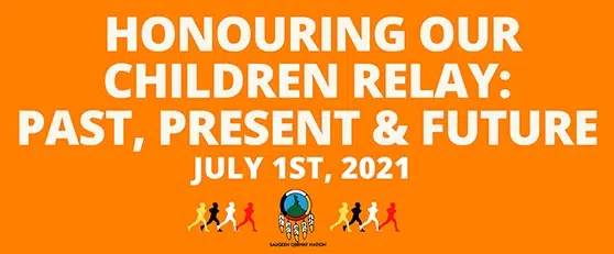 Relay For Indigenous Children From Nawash To Saugeen First Nation