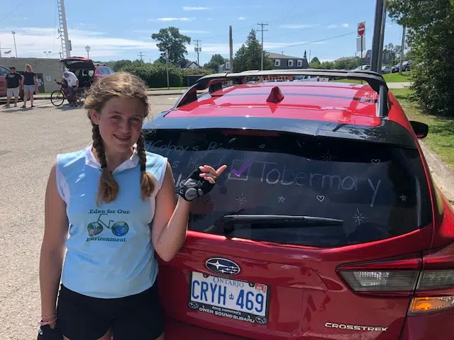 Lurgan Beach Teen Completes 190-Kilometre Bike Ride Up Bruce Peninsula For Environmental Awareness