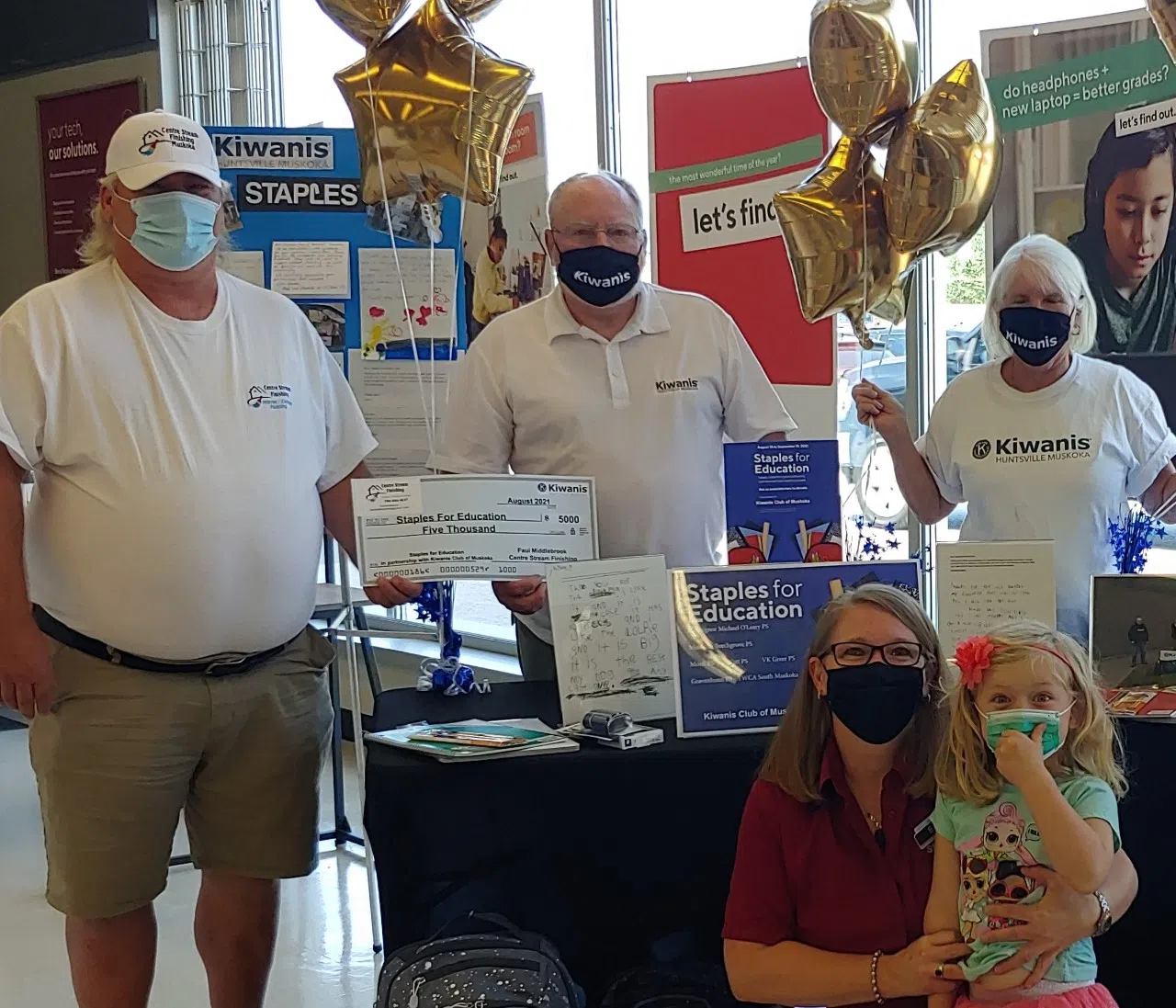 'Staples for Education, In Partnership with Kiwanis' Program Continues Until September 19th