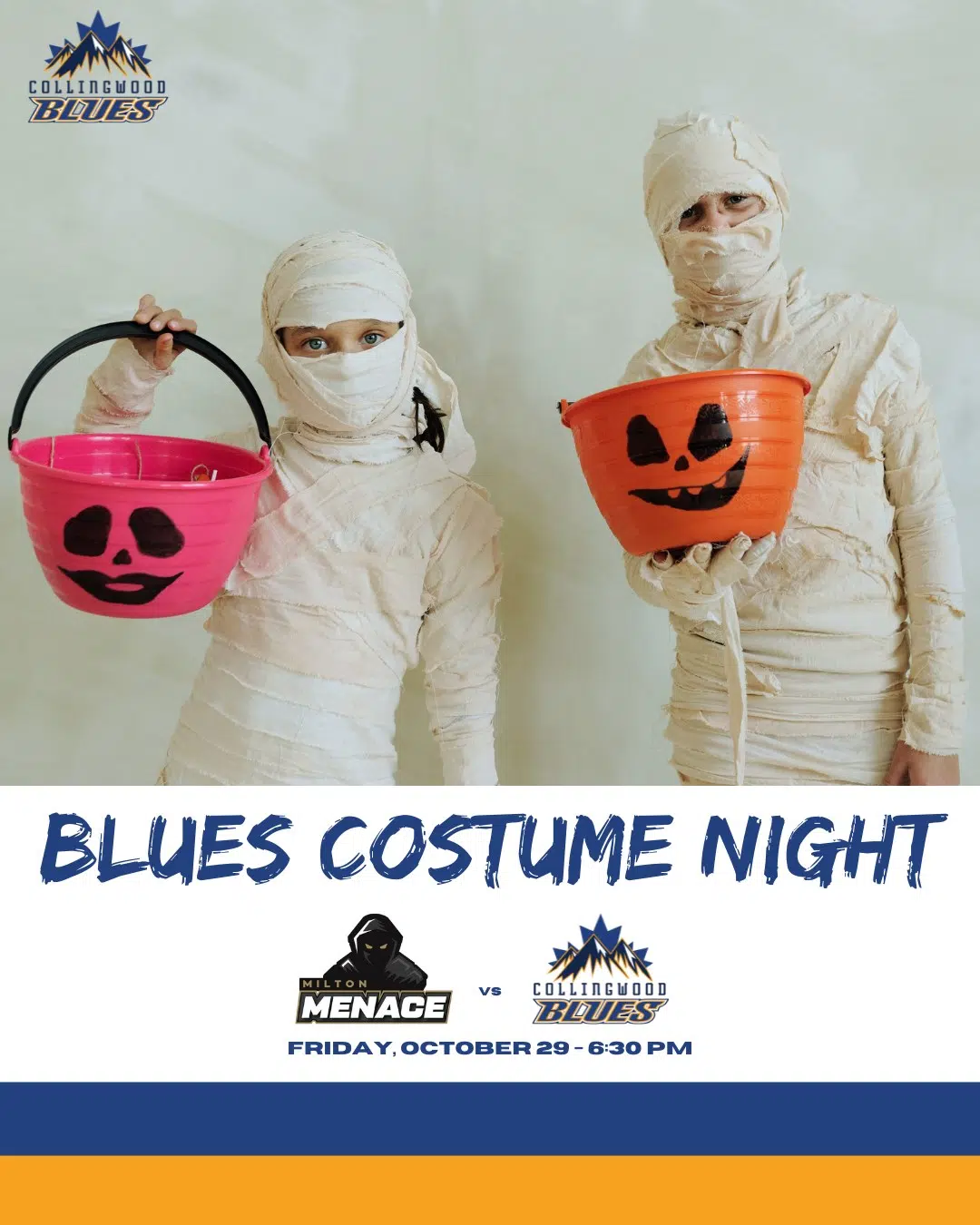 Collingwood Blues Halloween Costume Contest