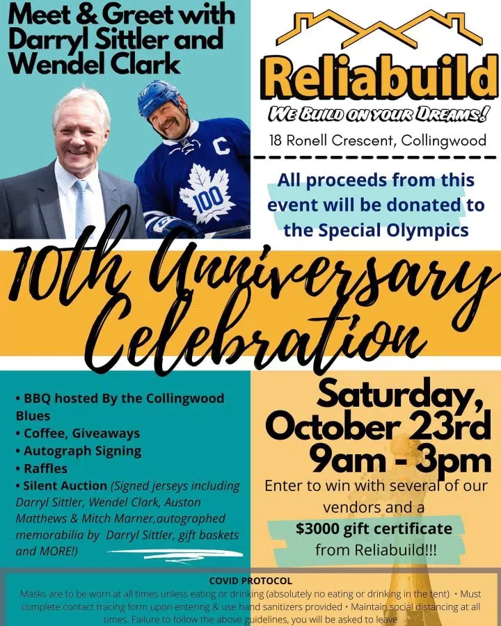 Meet Toronto Maple Leafs Icons At Collingwood Blues BBQ
