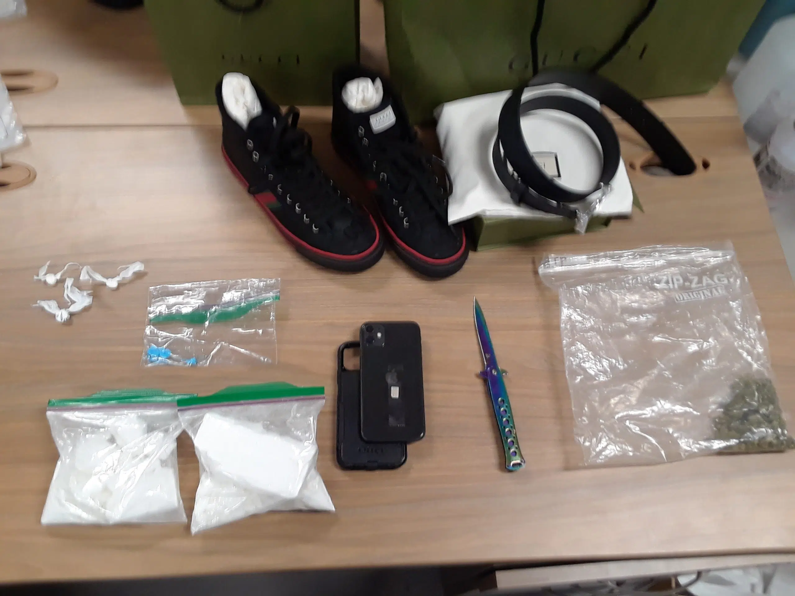 Two Cruisers Damaged and Drugs Seized, After Orillia Traffic Stop