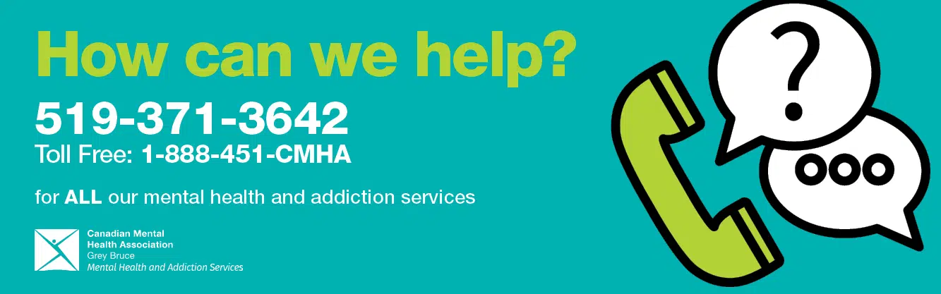 CMHA Grey Bruce Introduces New Phone Number To Access All Services