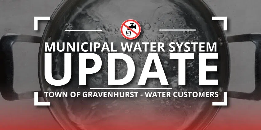 Latest Update: Re: Gravenhurst Boil Water Advisory