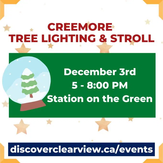 Make Ornaments For Santa At The Creemore Tree Stroll and Lighting