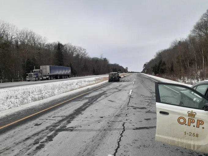 Police Officer Among Four Injured in Hwy 11 Crash