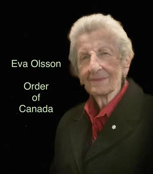 Bracebridge Resident Eva Olsson Honoured To Receive Order of Canada