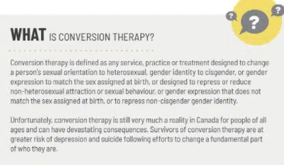 Conversion Therapy Criminal Offences Go Into Effect Today