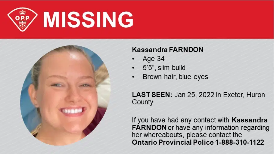 OPP Searching For Woman Last Seen In Exeter