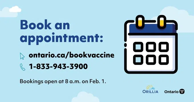 Appointment Bookings Open Today For GO VAXX Bus in Orillia