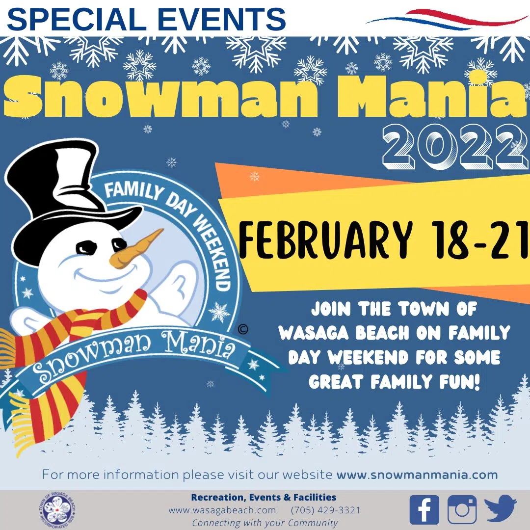 Wasaga Beach Hosting Snowman Mania | Bayshore Broadcasting News Centre