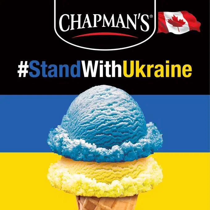 Bruce Power and Chapman's Ice Cream Donate To Ukraine