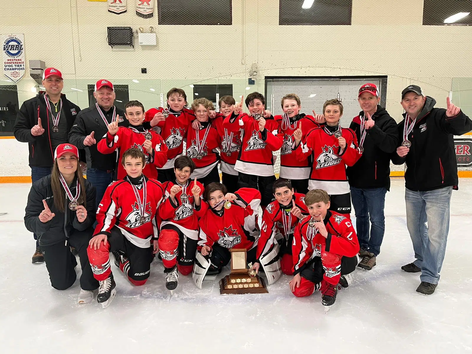 Arran-Elderslie Ice Dogs Win U13 WOAA Lockridge Championship