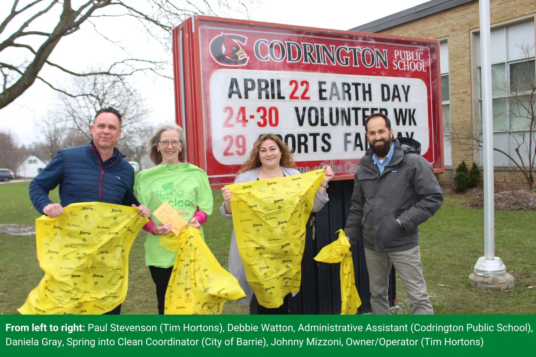 Barrie Schools Collect Over 2,000 kgs of Trash During Spring Into Clean