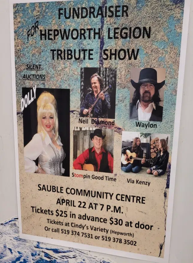 Music, Silent Auction Fundraiser Event For Hepworth Shallow Lake Legion
