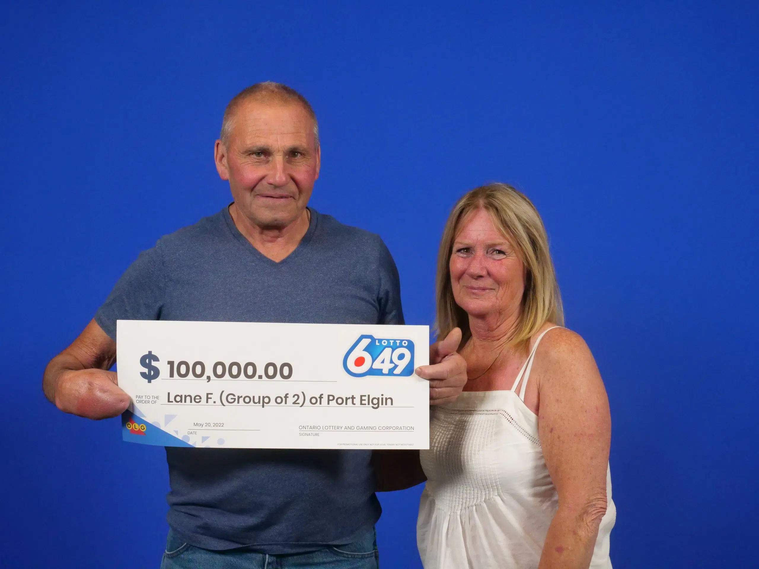 Port Elgin Pair Wins $100,000