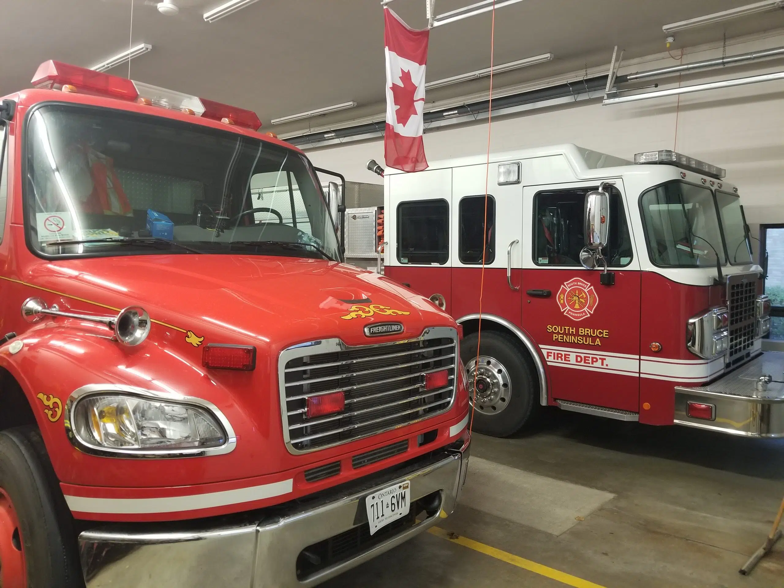 South Bruce Peninsula Fire Department Attends Two Separate Fires In Same Day