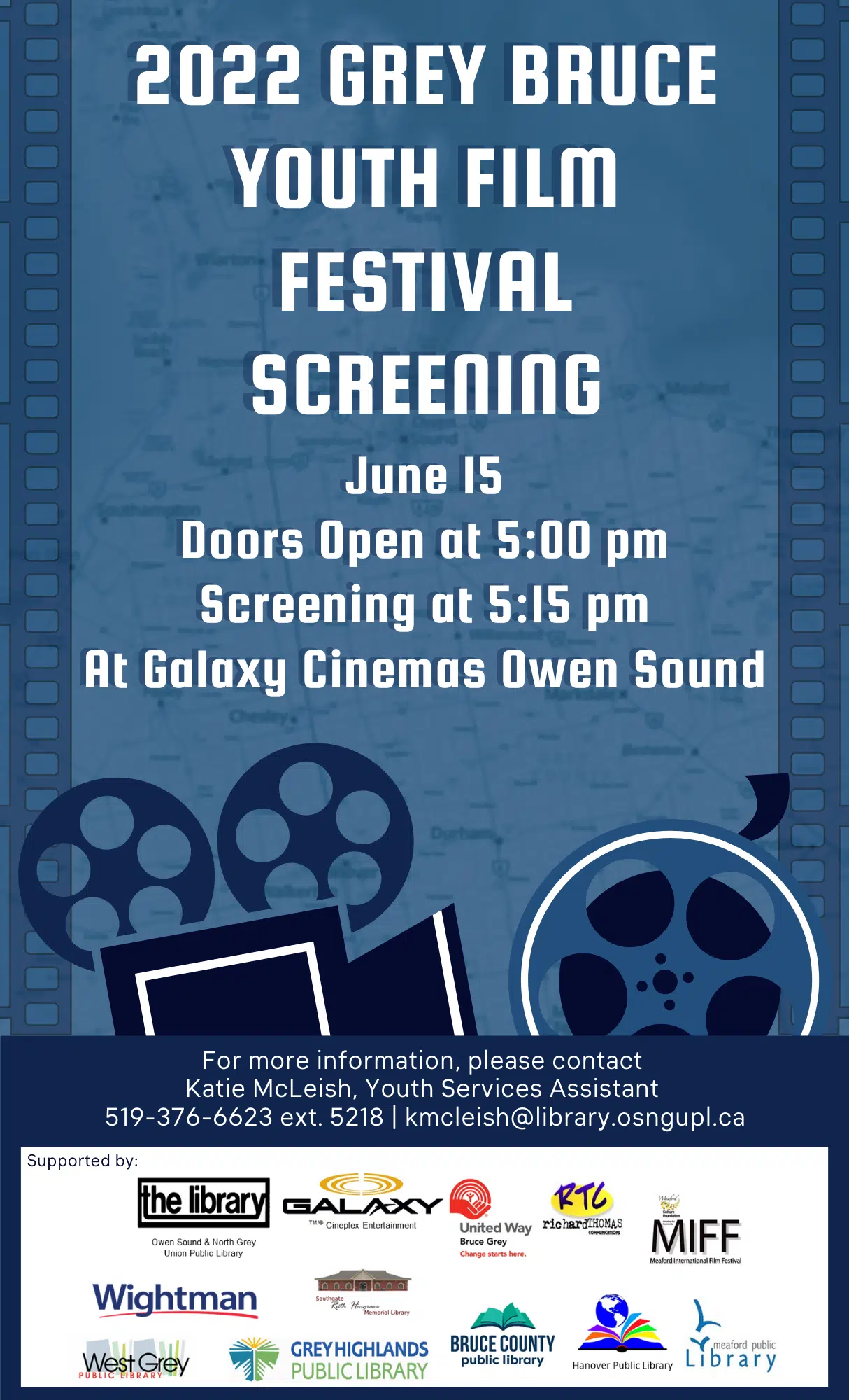 Owen Sound Library Ready To Host Grey Bruce Youth Film Festival Next Week