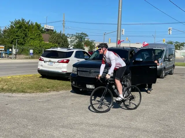 Cyclist Departs From Saugeen Shores To Montreal To Fundraise For Shriners Hospital