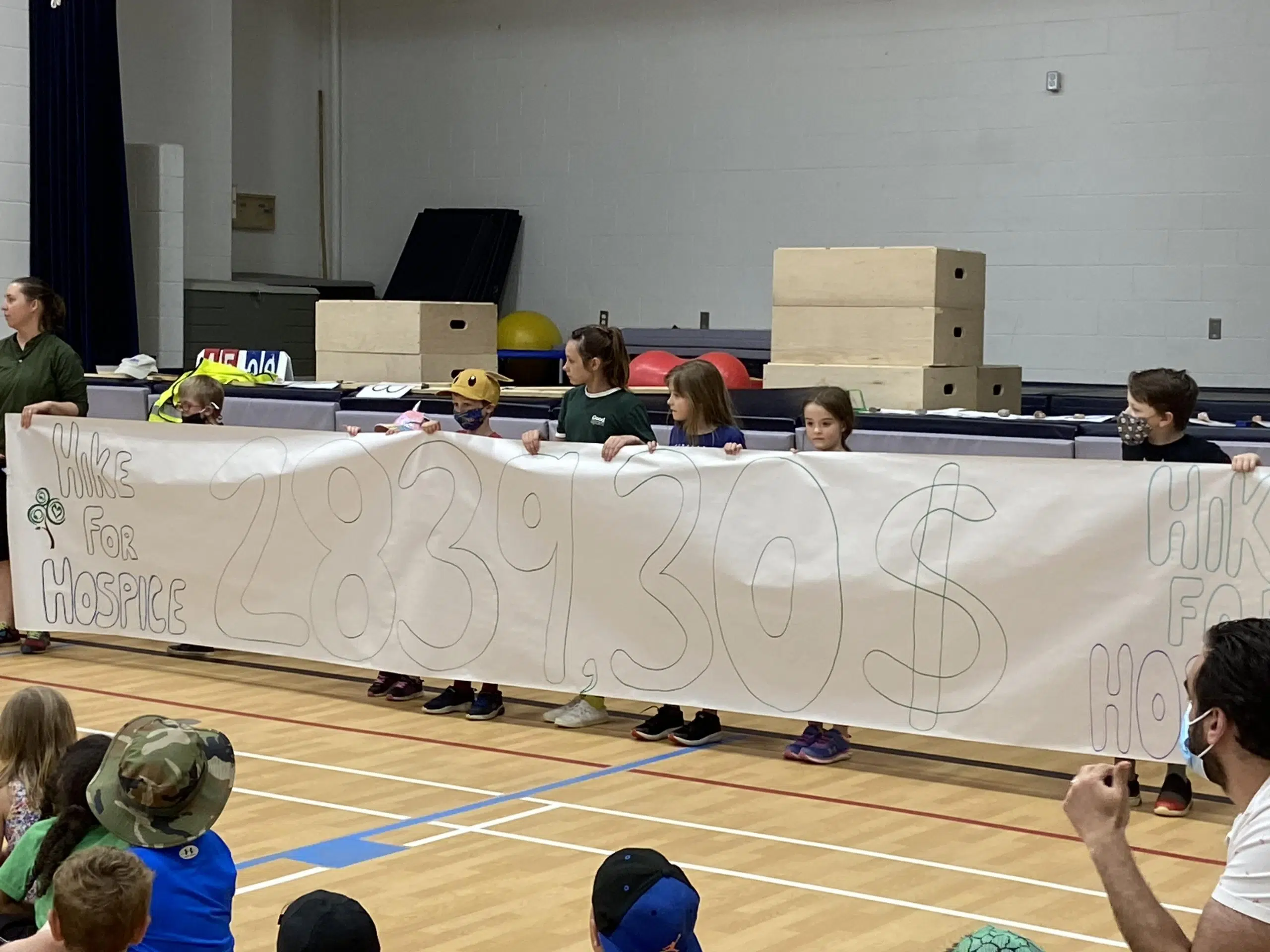Fundraising Effort By Owen Sound School Nets $3K For Residential Hospice Grey Bruce