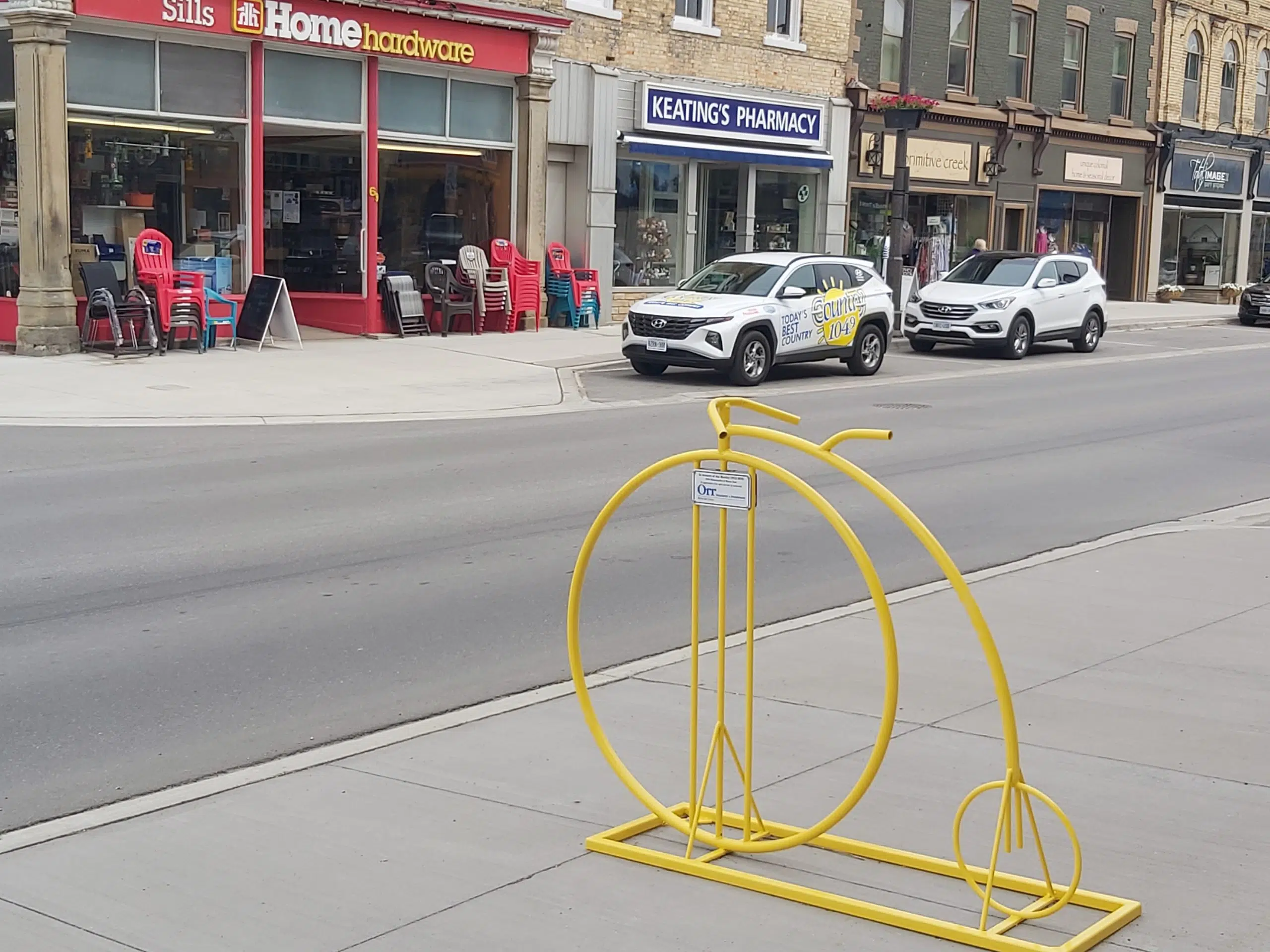 Bike Rack To Be Dedicated To Late Huron East EDO In Seaforth