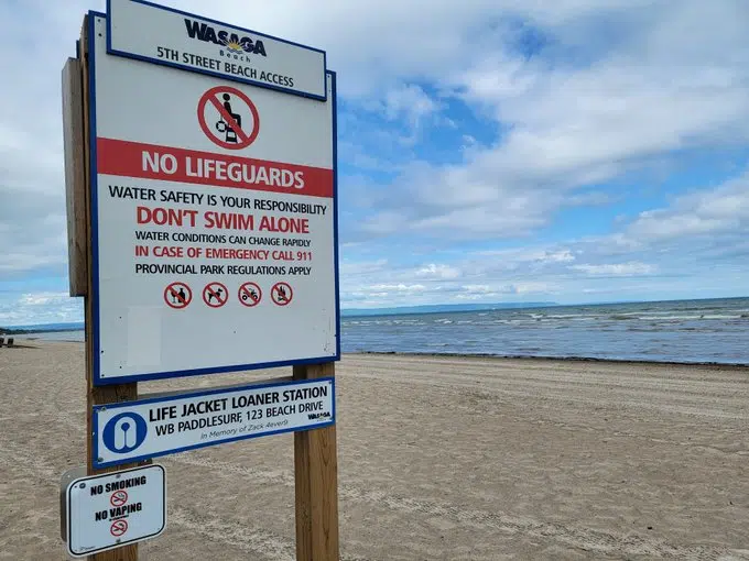 Medical Issue Blamed For Woman's Death At Wasaga Beach