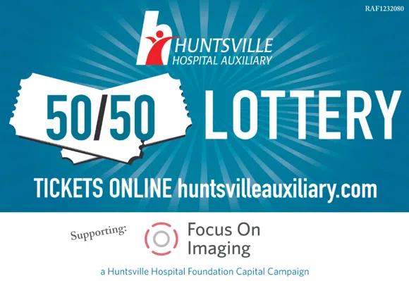 Online Monthly 50/50 Supports Huntsville Hospital Foundation