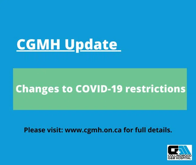 Changes To COVID-19 Screening and Visitor Policy at CGMH
